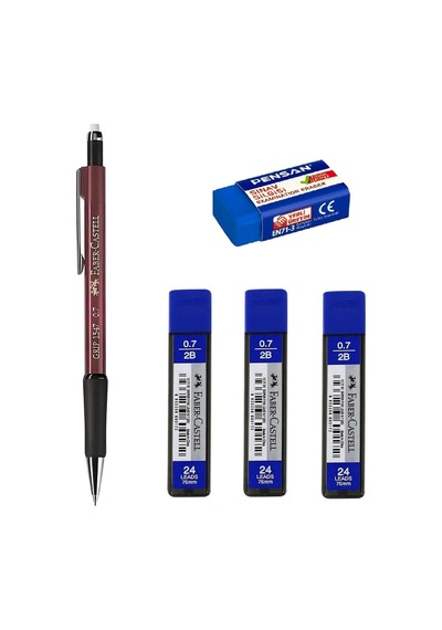 Grip 1347 0.7 Versatil Trend Renkler Bordo Set Bordro