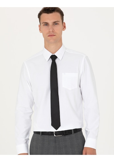 Pierre Cardin Erkek Beyaz Basic Gömlek 50277763-vr013 Beyaz Pierre Cardin Erkek Beyaz Basic Gömlek 50277763-vr013 Beyaz
