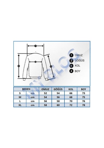 Blackjack Giyim Kadın Gri Berkeley Baskılı Sweatshirt Gri-beyaz