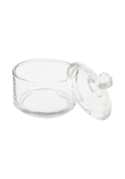 Akut-12268 Mini Kapaklı Cam Şekerlik 90ml Çok Renkli