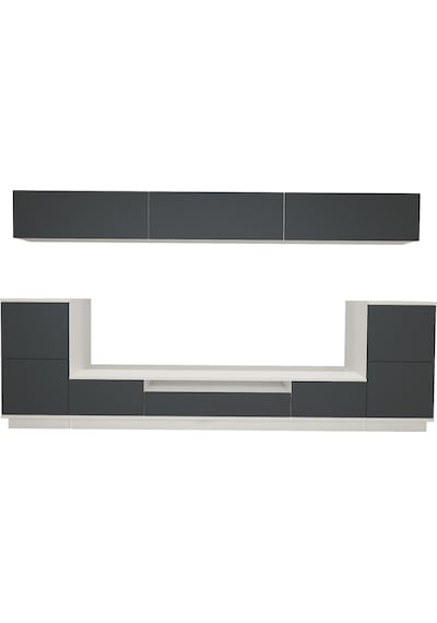 Decoraktiv Trendstyle 9s Mdf Tv Ünitesi Tv Sehpası Beyaz - Antrasit