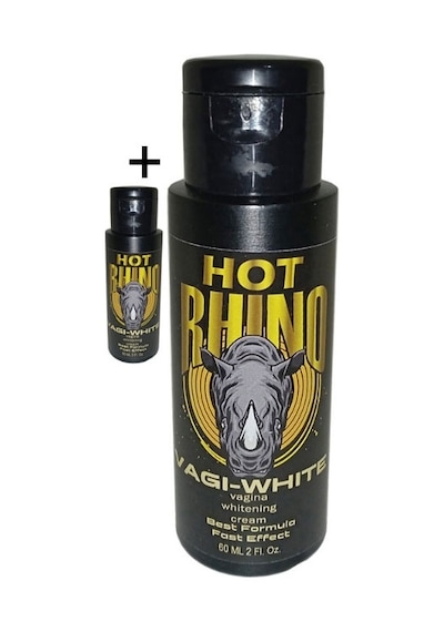 Hat Rhino Vajinawhiteningcream 2 Adet Kadınlar Içìn Vajinabeyazlatıcı Krem 60 Ml