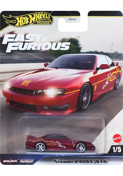 Hot Wheels Fast & Furious Premium Arabalar Nıssan 240sx S14 Jbl Çok Renkli