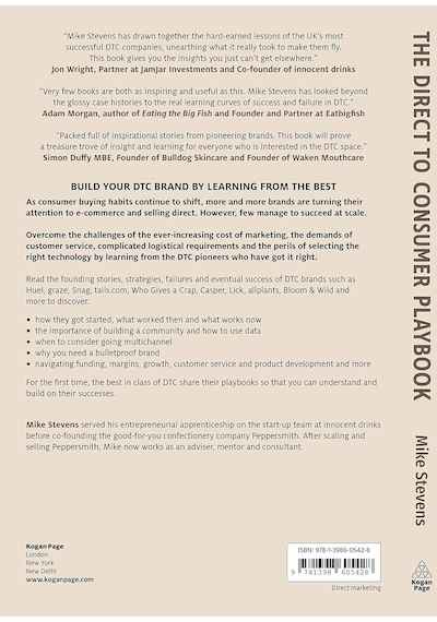 The Direct To Consumer Playbook: The Stories And Strategies Of The Brands That Wrote The Dtc Rules