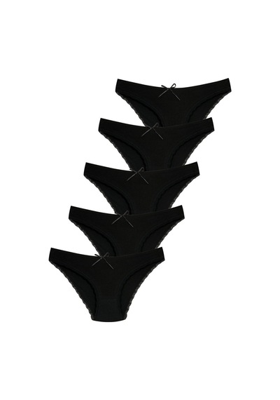 New Lilla 1101 Bikini Kadın T. Dantelli Külot Paketi (555344056)