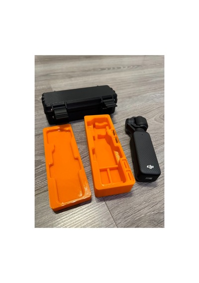 Djı Osmo Pocket 3 Uyumlu İçi Yumuşak Taşıma Kutusu Siyah