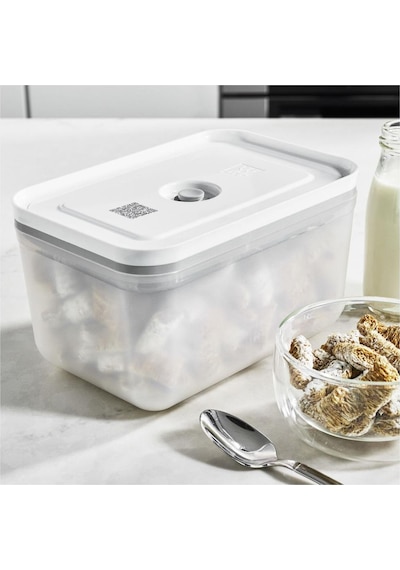 Zwilling Vakumlu Saklama Kabı. L. Plastik. Beyaz