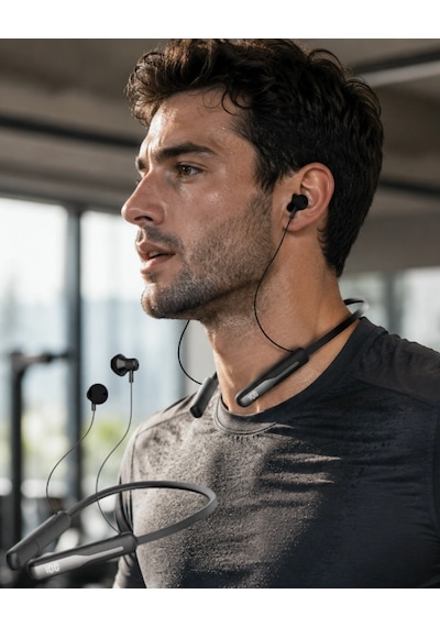 Kablosuz Neckband Kulaklık Bluetooth 5.4 Manyetik Tasarımlı