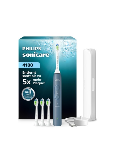 Philips Sonicare Series 4100 Elektrikli Diş Fırçası - Basınç Sensörlü Sonic Diş Fırçası, 4 Fırçalama Ayarı, Easystart, Smartimer, 21 Günlük Çalışma Süresi, Seyahat Çantası, Koyu Mavi, Hx4046/48, Yeni Philips Sonicare Series 4100 Elektrikli Diş Fırçası - Basınç Sensörlü Sonic Diş Fırçası, 4 Fırçalama Ayarı, Easystart, Smartimer, 21 Günlük Çalışma Süresi, Seyahat Çantası, Koyu Mavi, Hx4046/48, Yeni