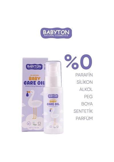 Babyton Doğal Bebek Bakım Yağı 50 ML
