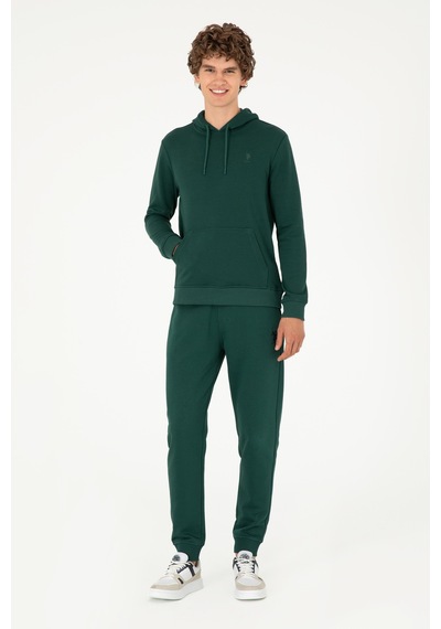 U.s. Polo Assn. Erkek Koyu Yeşil Sweatshirt 50295167-vr079 Koyu Yeşil