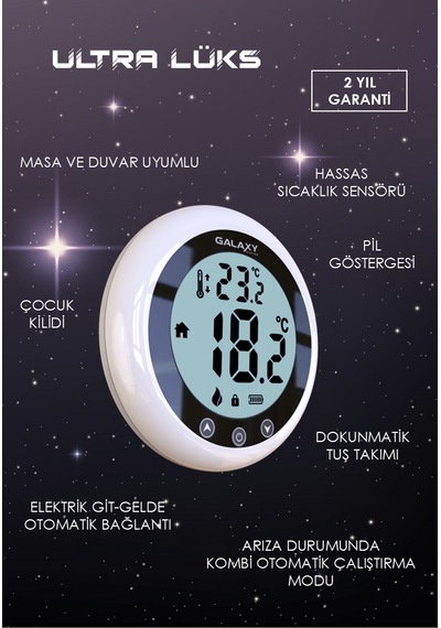 X15 Plus Kablosuz Oda Termostatı