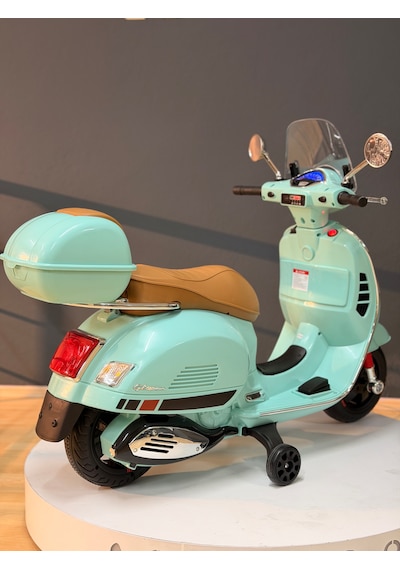 Orjinal Vespa Akülü Motor 3-6 Yaş Mavi