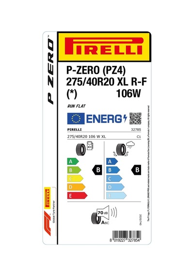 Pirelli 275/40 R20 106W XL RFT (*) P-Zero PZ4 Yaz Lastiği 2024