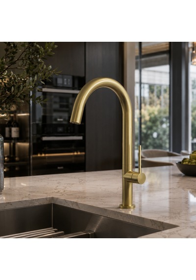 Newarc Bold Mat Gold Mutfak Eviye Bataryası 910738 Altın