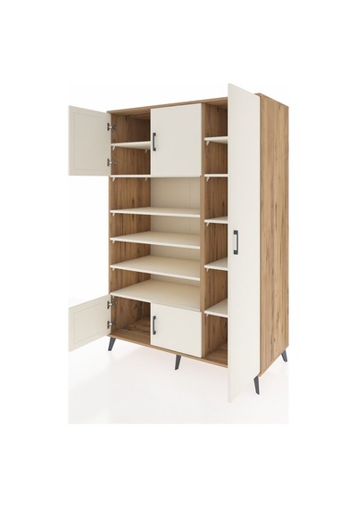 Kronos Dolap 11 Raflı 5 Kapaklı 132x59x195 Çam-aytaşı/aytaşı Aytası/aytası - Atlas Çam Kronos Dolap 11 Raflı 5 Kapaklı 132x59x195 Çam-aytaşı/aytaşı Aytası/aytası - Atlas Çam