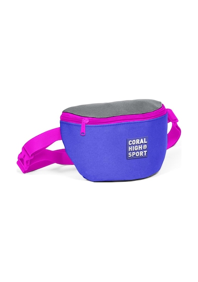 Coral High Sport Lavanta Gri İki Bölmeli Bel Çantası 22622 Gri