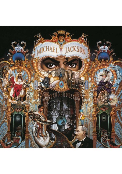Michael Jackson Dangerous Lp Plak