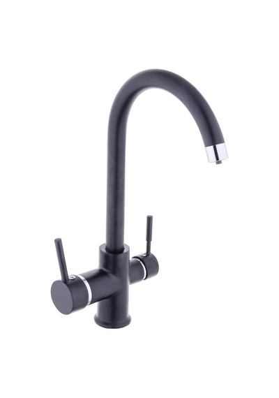 Lpd Arıtmalı Mutfak Evi Ye Lavabo Bataryası Siyah