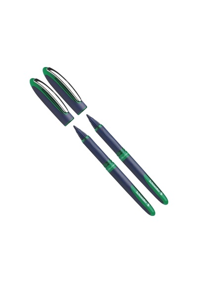 Schneider One Business 0.6 Mm Roller İmza Kalemi, 2 Adet, Yeşil