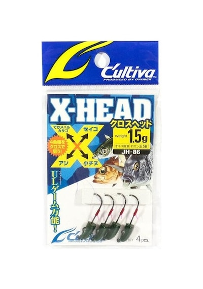 11681 Cultiva X-head Lrf Jighead 4 Adet Standart