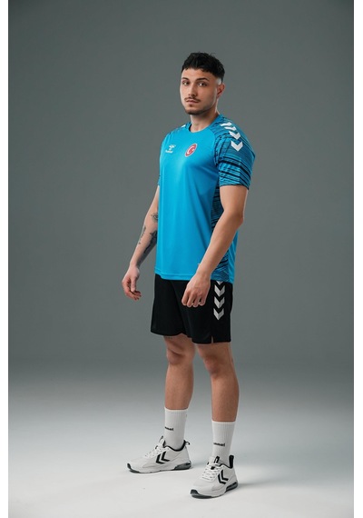 Hummel Milli Takım Line Antrenman Tişört Turkuaz