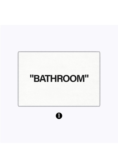Evaşk Banyo Paspası İpeksi Kadifemsi Halı Yüzey Kaymaz Taban 40x60 BM01840B Beyaz