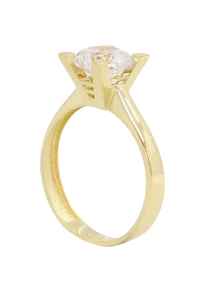 Cigold Tektaş Yüzük 14 Ayar Altın 1,48 Gr OA-C11001028558