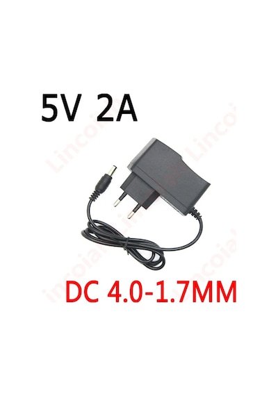 5v 2a Dc 4.0-1.7mm-1pcs 5v 2a Şarj Güç Adaptörü Kaynağı Dc 4.0 1.7mm Android Tv Kutusu İçin