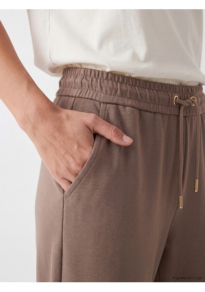 Lcw Everyday Kahverengi Soft Touch Kadın Jogger Eşofman Altı