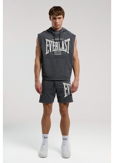 Everlast Authentic Boxing Oversize Antrasit Kolsuz Erkek Sweatshirt Antrasit