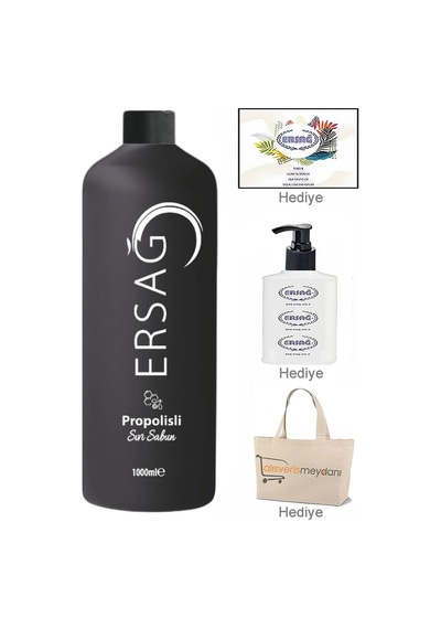 Ersağ Propolisli Sıvı El Sabunu - 1000 Ml