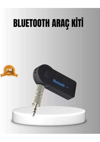 Home Bluetooth Aux Araç Kiti Eller Serbest Müzik Çalar Dahili Mikrofonlu