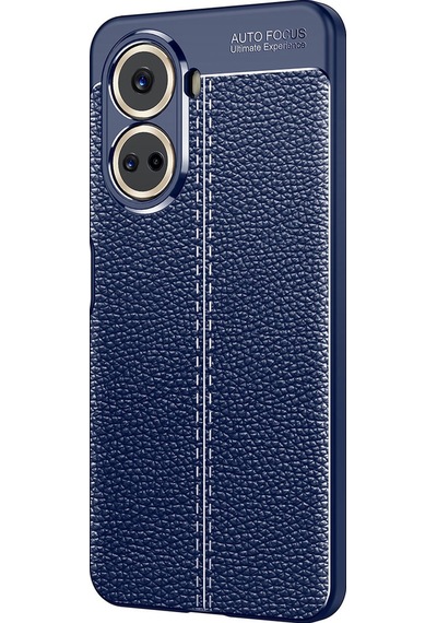 Huawei Nova 10 SE Kılıf Zore Niss Deri Desenli Silikon Kılıf