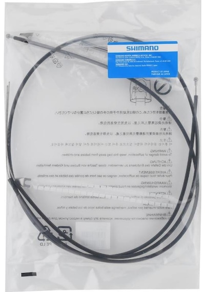 Shimano Yol Fren Kablo Seti 1.6 MM 1800/2000 MM(Ibcbtyplaf) Siyah