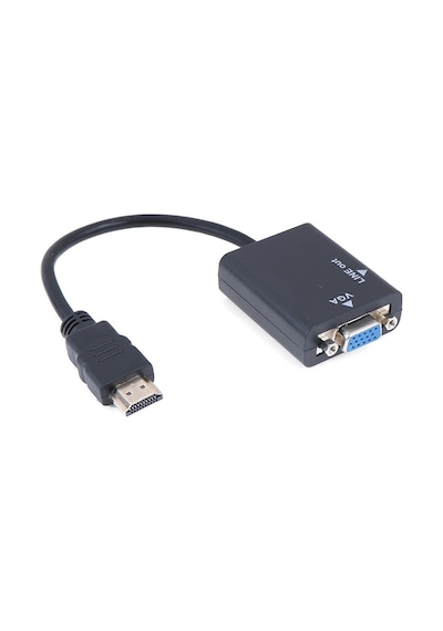 4289 Hdmi To Vga Ses Destekli Monitör Dönüştürücü Kablo Çevirici