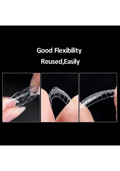 Ellea Nail 120'li Coffın Poly Gel Tips Kalıp Form