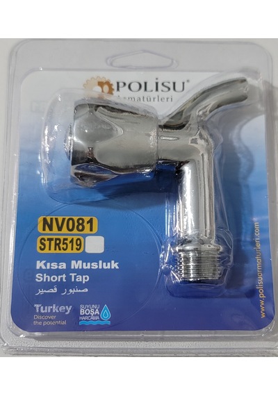 Polisu Klasik Kısa Lavabo Musluğu Nv081