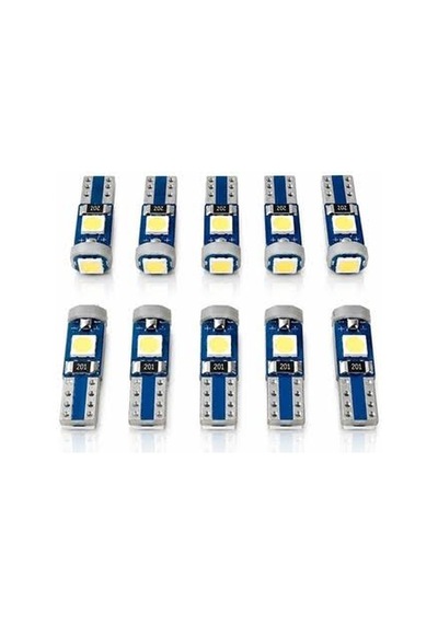 Ufly T5 Dipsiz Led Gösterge Ampülü Beyaz 10 Adet
