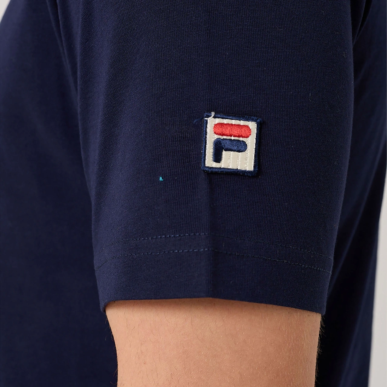 Lacivert Fila Erkek T-shirt Tennis Player Graphic Tu411111 Lacivert