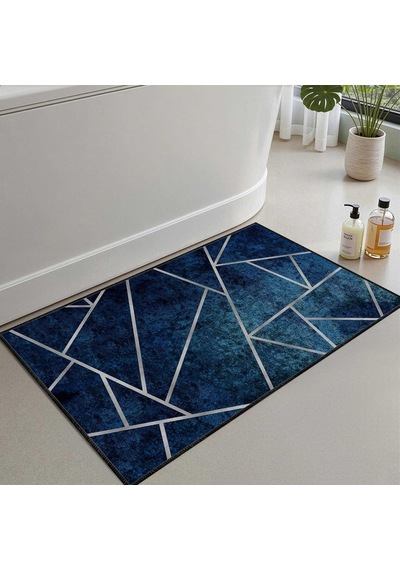 Monnhein Banyo Paspası, Yumuşak Banyo Halısı, Kaymaz Dot Tabanlı, Su Emici, Makinede Yıkanabilir - 50 X 80 Cm Çok Renkli