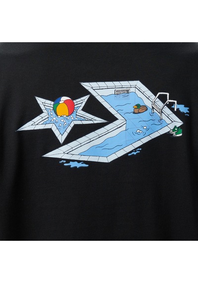Converse Pool Side Star Chevron Erkek Siyah T-shirt10028740