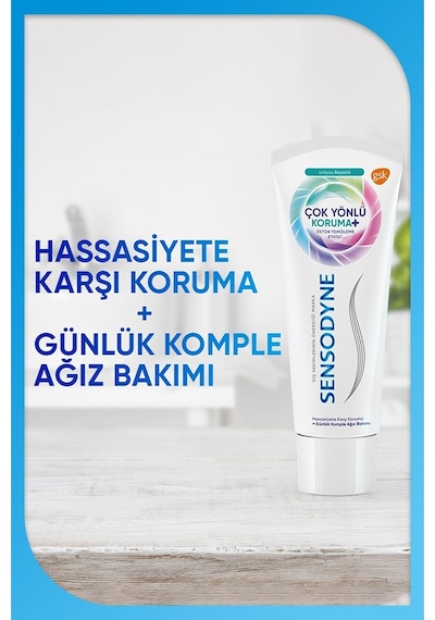 Sensodyne Beyazlık Çok Yönlü Gelişmiş Diş Macunu 75 ML