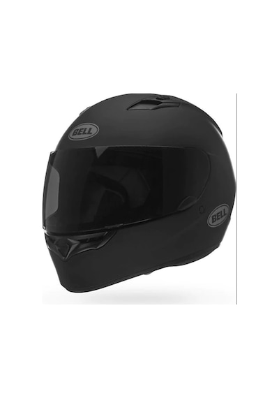 Bell Qualifier Matt Black Mat Siyah Motosiklet Kaskı