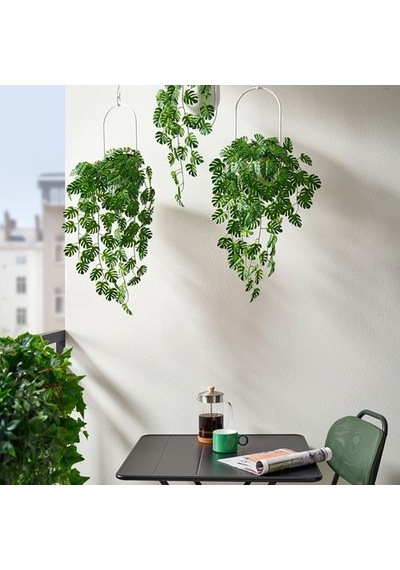 Ikea Fejka Yapay Bitki, Yeşil, 9 Cm, İç-dış Mekan Monstera