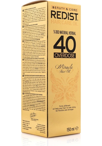Redist Saç Bakım Yağı 40 Bitkili 150 Ml Sku: Smg8690010409324
