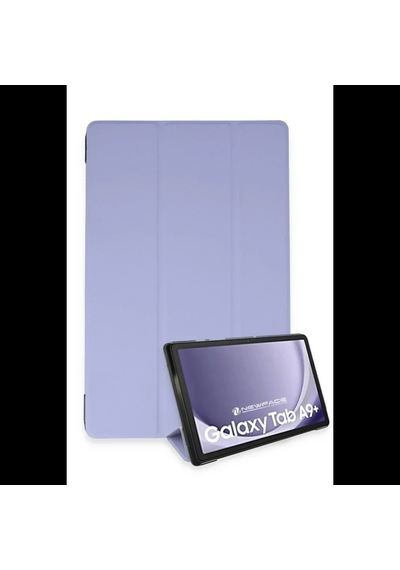 Samsung Uyumlu Galaxy Tab A9 Plus Kılıf Tablet Smart Kılıf - Lila Diğer