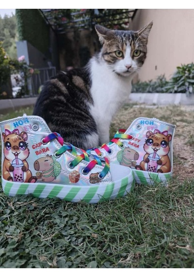 Scarpe Magiche Hologram Kapibara Bilekli Ayakkabı 31-35 Numara Arası Işıksızdır Hologram Scarpe Magiche Hologram Kapibara Bilekli Ayakkabı 31-35 Numara Arası Işıksızdır Hologram