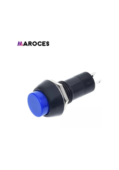 Ic-185 12Mm Anahtarlı Push Buton Pbs-11A Kırmızı