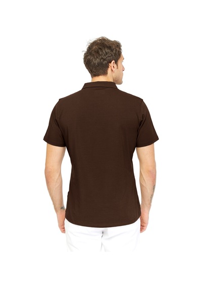 Raru Erkek Polo T-shirt Ostendo Kahve
